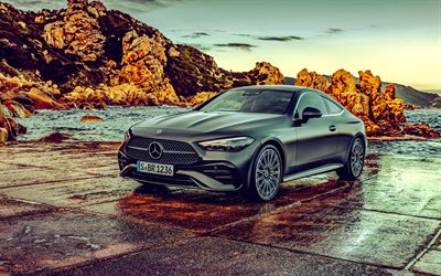 Mercedes-Benz CLE 450 AMG, 4k, HDR, 2023 cars, luxury cars, 2023 Mercedes-Benz CLE-class, german cars, Mercedes