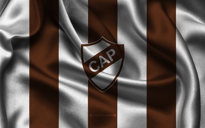 4k, सीए पठार लोगो, भूरे रंग का रेशम का कपड़ा, अर्जेंटीना फुटबॉल टीम, सीए पठार प्रतीक, अर्जेंटीना प्राइमरा डिवीजन, सीए पठार, अर्जेंटीना, फ़ुटबॉल, सीए पठार ध्वज, फुटबॉल, पठार एफसी