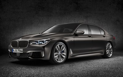 BMW série 7, en 2017, des voitures, des voitures de luxe, M760Li, BMW
