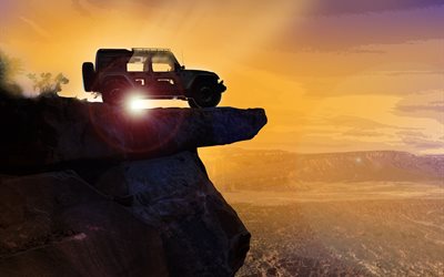 Jeep Conceptos de Pascua Safari de 2017, coches, Suv, todo terreno, Jeep