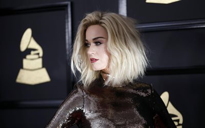 Katy Perry, las superestrellas, los Premios Grammy, la cantante estadounidense, belleza, rubia