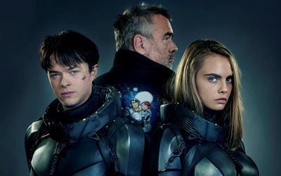 Valerian and the City of a Thousand Planets, 2017, Dane DeHaan, Cara Delevingne, Clive Owen