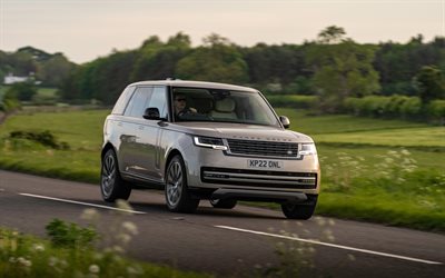 Range Rover Autobiography, 4k, road, 2022 cars, UK-spec, SUVs, luxury cars, L460, Range Rover