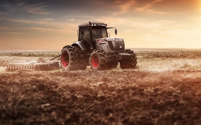 agrale 7215, 4k, fält, 2022 traktorer, lantbruksmaskiner, traktor i fält, fältodling, lantbrukskoncept, lantbruk, agrale