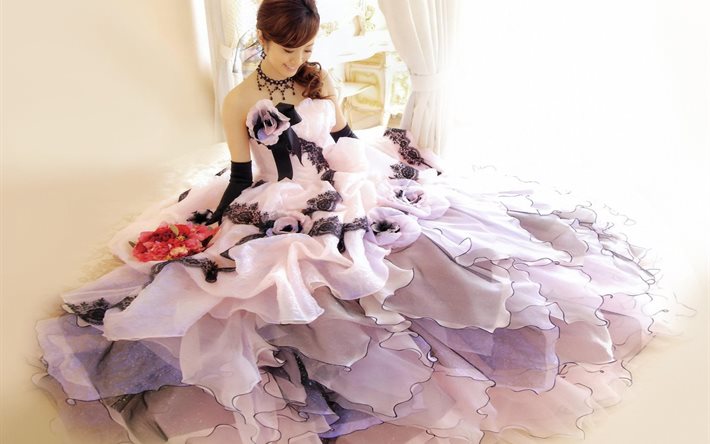 드레스, aya 우에토, 여배우, 일본, 사진 여자
