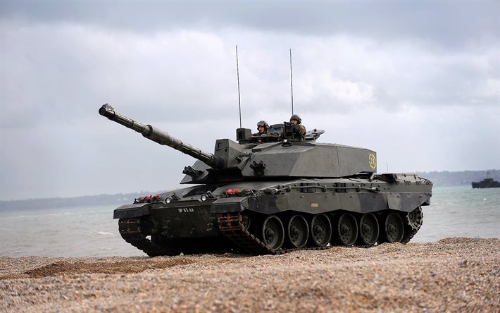 engelsk stridsvagn, kust, utmanare 2, stridsvagn, vapen