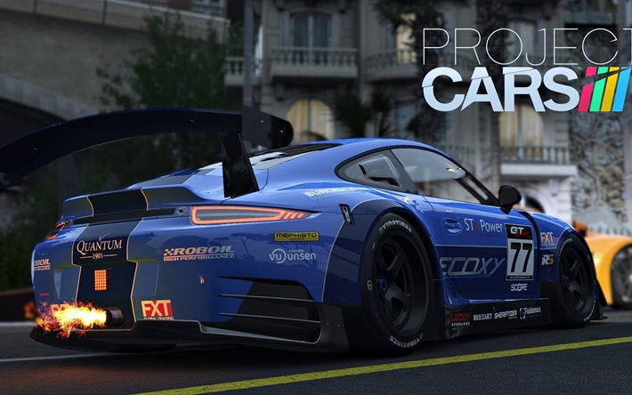 2015, poster, spiele, rennen, project cars, simulator