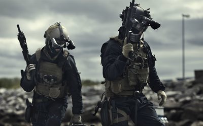 norwegian army, weapons, military, norway, swat, special forces