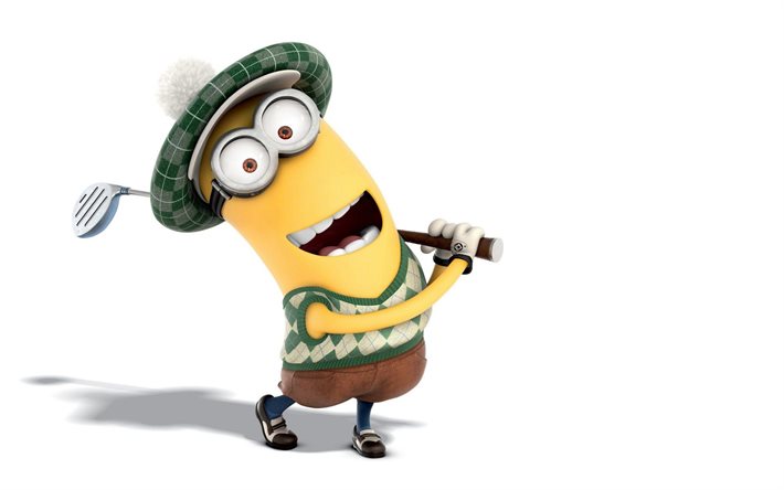 funny, 2015, minions, white background