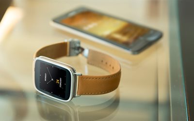En 2015, les montres, la zenwatch 2, asus, smart watch, de la technologie
