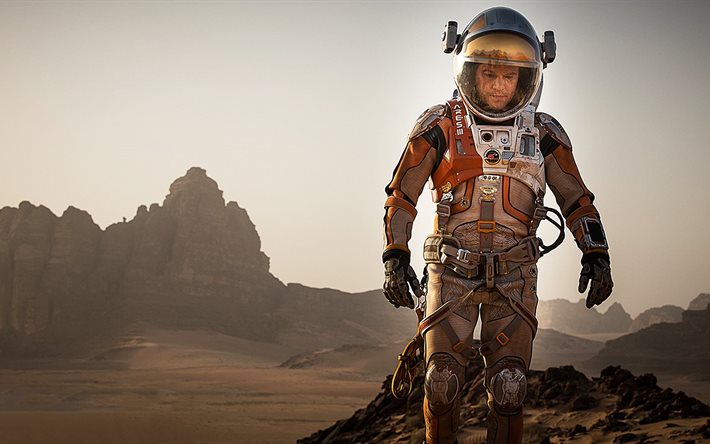 الخيال, فيلم, مغامرة, 2015, المريخ, مات ديمون