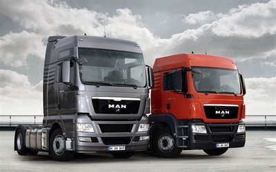 tgx, tgs, camion man, camion, cabina trattore