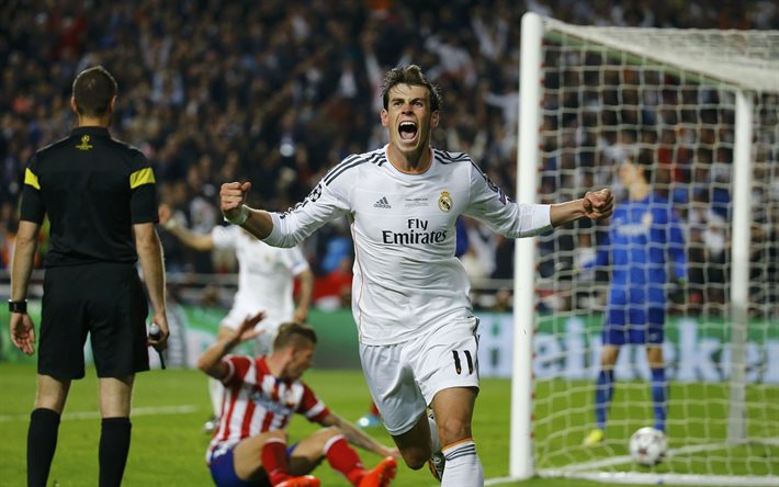 2015, football, real madrid, gareth bale, le joueur, l'attaquant