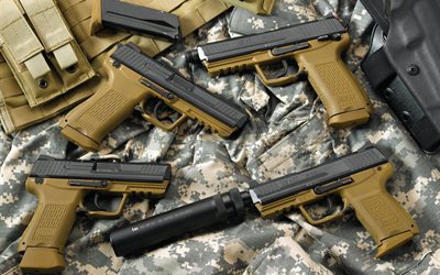 the gun, weapons, clip, 45 stilllife, camouflage, muffler