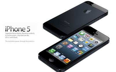 uusin, älypuhelin, iphone 5, omena, hd-taustakuvat