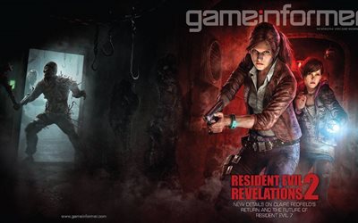 2015, resim, video oyunu, revelations 2, tür, resident evil hayatta kalma korku kapak