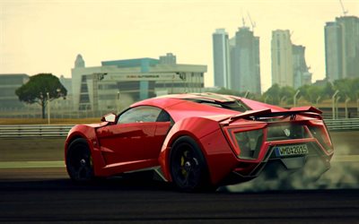 lykan, project cars, rosso, ipersport, 2015