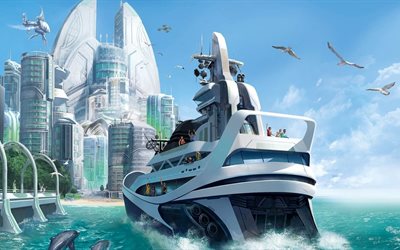 screenshot, games, strategy, anno 2070, related designs