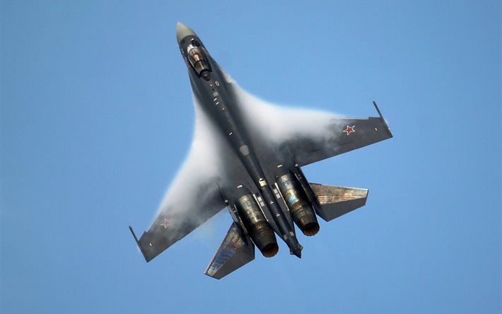 la otan, la clasificación, la fuerza aérea de rusia, su-35s, uac, fighter, super maniobrable, ala e