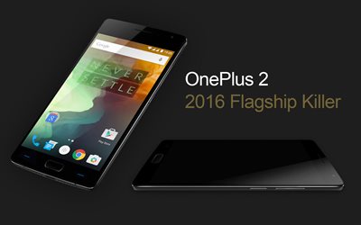 oneplus 2, smartphone, flaggskeppet, smutfun, 2016, flaggskeppsmördare