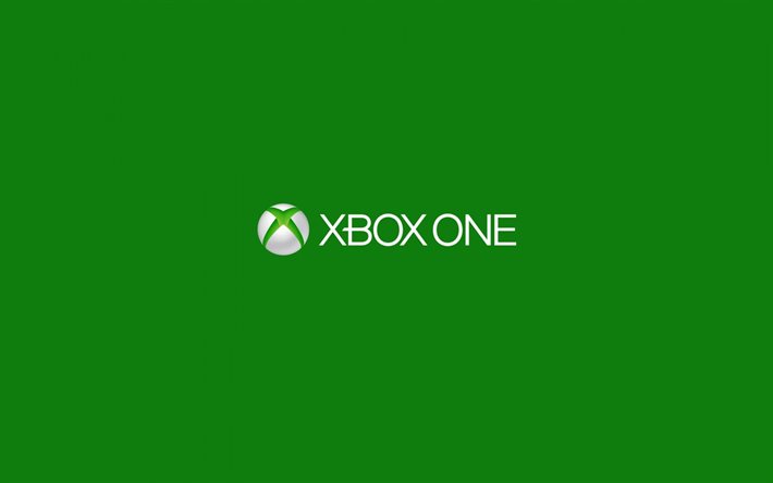 Download wallpapers green background, logo, xbox one, green for desktop  free. Pictures for desktop free