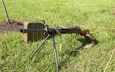 manual, grama, degtyarev, loja, a metralhadora dp-27, cartuchos, armas da segunda guerra mundial