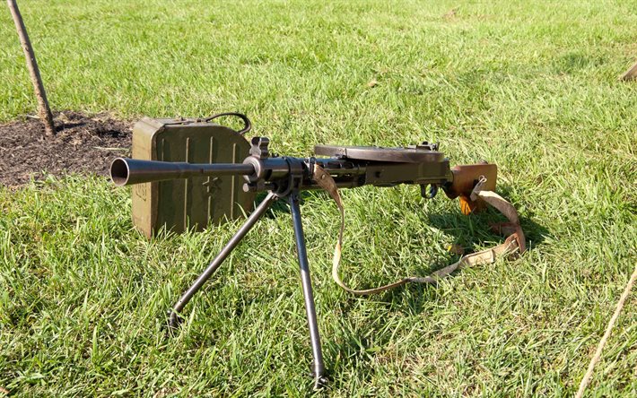 manual, grass, degtyarev, shop, the machine gun dp-27, cartridges, weapons of wwii