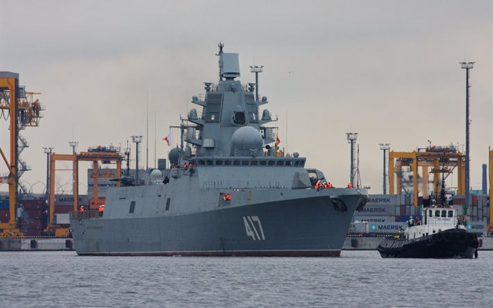 las ollas, la unión soviética, el almirante de la flota, una fragata de la marina rusa
