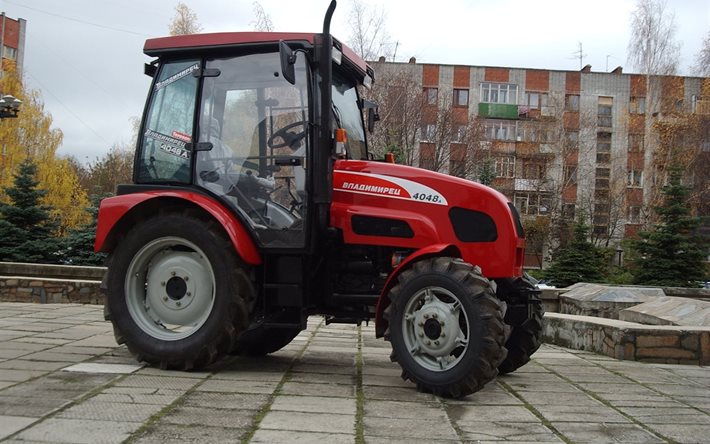 the vladimir government, vtz-4048а, tractor