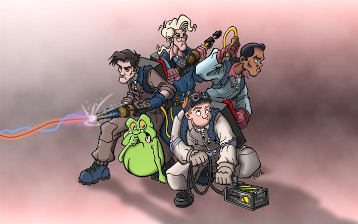 ghostbusters, character, cartoon