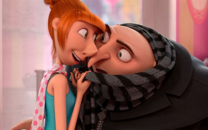despicable me, the sequel, characters, cartoon, frames