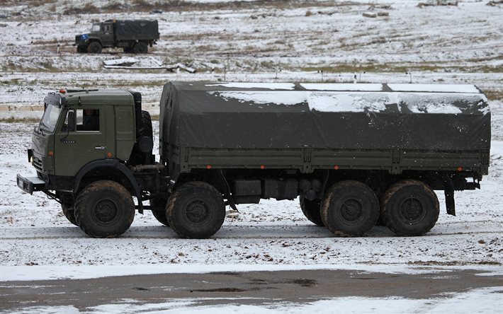 2014, kamaz-6350, interpolitex, ट्रक, सैन्य