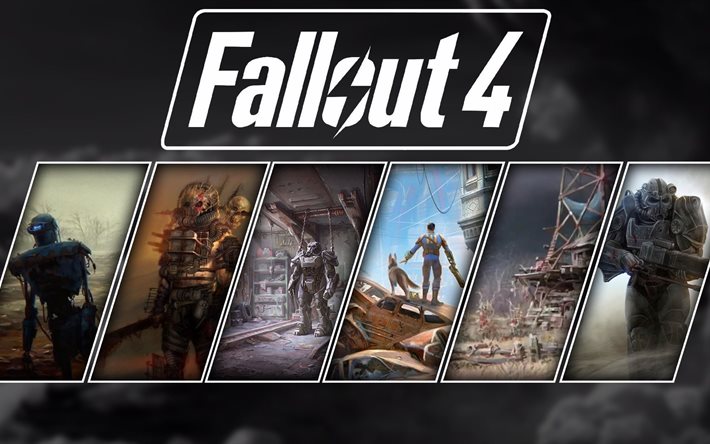 비디오 게임, 포스터, 2015, playstation4, fallout4, xbox one, windows