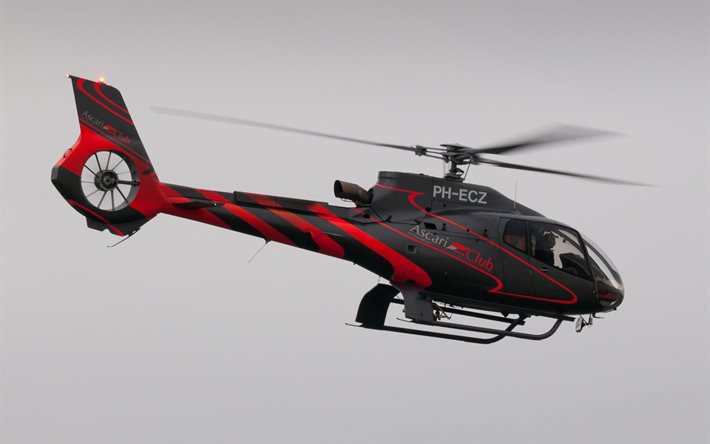 facile, cabine, eurocopter, hélicoptère, ec130, de vis, de l'aviation civile