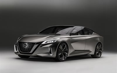 Nissan Vmotion Concept, supercars, 2017 cars, sedans, Lexus