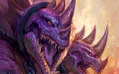 Chromaggus, de dragon, de personnages, de World of Warcraft, WoW