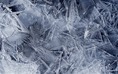 textura de gelo, 4k, fundo de inverno, textura de água congelada, textura de inverno, fundo de gelo, gelo branco