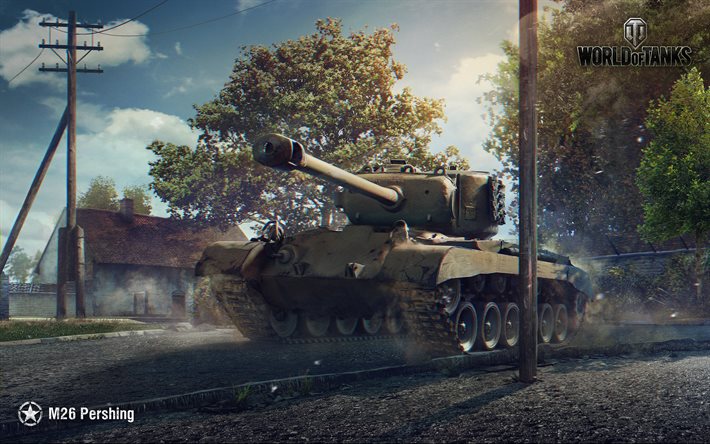 m26 بيرشينج, عالم الدبابات, wot, الدبابات