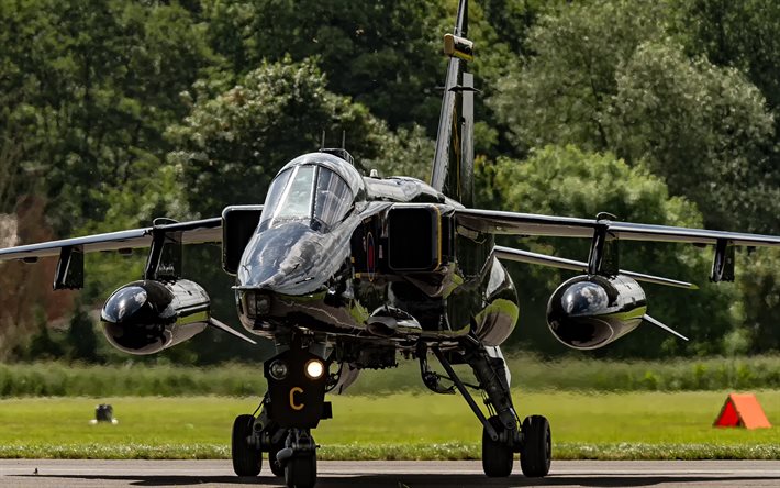 Jaguar GR1, caza-bombardero, avión militar, el Jaguar de la aeronave