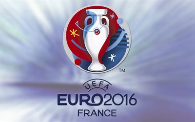 Football, Euro 2016, l'Euro de football, la France 2016, l'Euro 2016 logo
