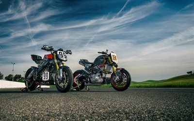 carretera de 2016, la Victoria Empulse TT, pista de carreras, motos deportivas, motos de carreras