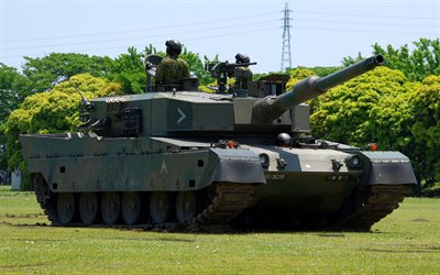 typ 90, japansk huvudstridsstridsvagn, japansk armé, japanska stridsvagnar, pansarfordon, mbt, stridsvagnar