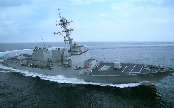 uss farragut, ddg 99, 米海軍, アメリカの駆逐艦, アメリカ軍艦, アーリーバーククラス駆逐艦, アメリカ合衆国