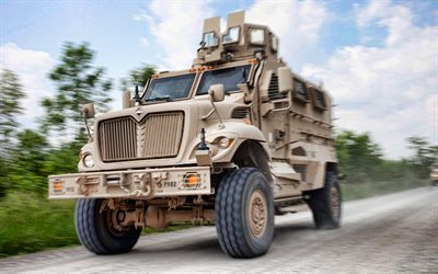 maxxpro mrap, véhicule blindé de transport de troupes américain, armée américaine, navistar international, véhicule de combat blindé, international m1224 maxxpro