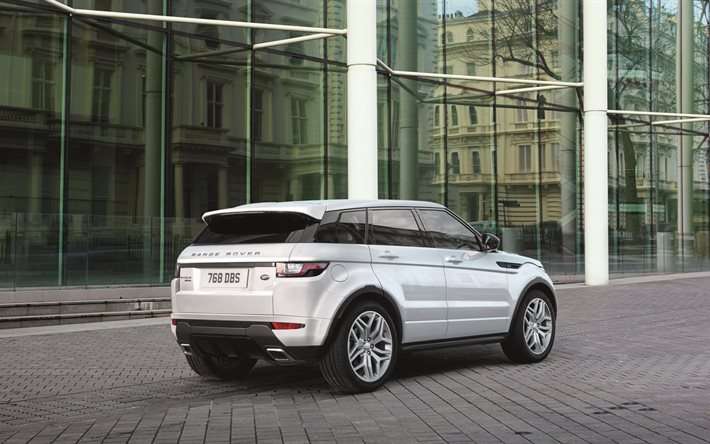 the building, glass, 2016, range rover, evoque, crossover, the city