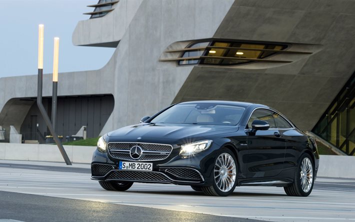 anthracite blue, color, coupe, amg, s65, mercedes-benz, 2015, the flagship, luxury