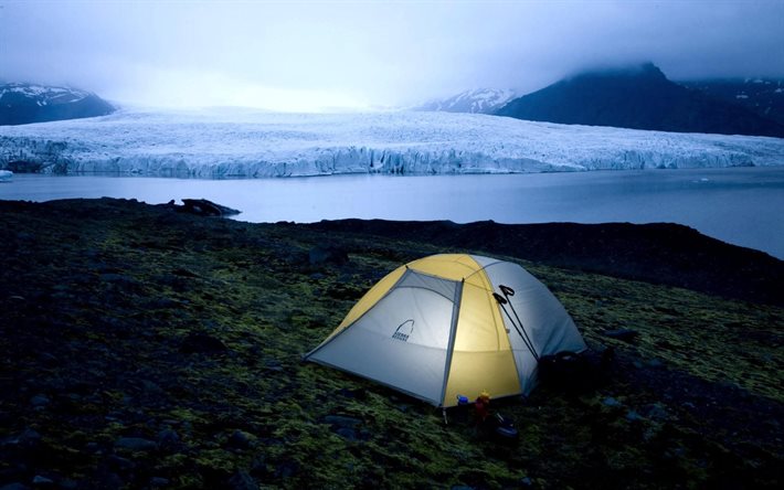 brenisteinsalda, reservat, landmannalaugar, camping, fjallabak, berg, centrala island