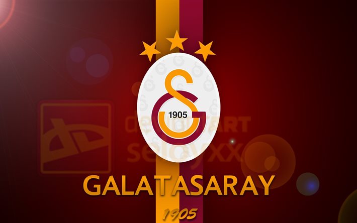 football, logo, galatasaray, art