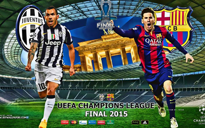 olympia stadion, final, de fútbol, 2015, campeonato, el fc barcelona, juventus fc, deportes, berlín