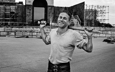 charlie hunnam, photoshoot, journal, celebrity, entertainment weekly, 2015, man, actor